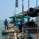 Polairud Tarik 4 Ponton dari Perairan Tembelok-Keranggan