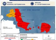BMKG Stasiun Depati Amir Menetapkan Status Awas