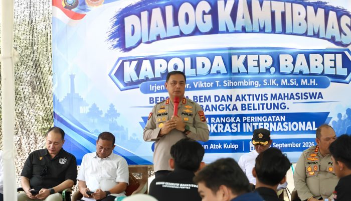 Kapolda Dengar Aspirasi BEM dan Aktivis Mahasiswa