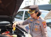Kapolres Periksa Ranmor, Almatsus dan Alkom