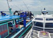 Polairud Cek Aktivitas Tambang di Perairan Teluk Kelabat