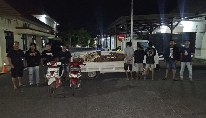 Polisi Tangkap Terduga Pencuri Komponen Excavator
