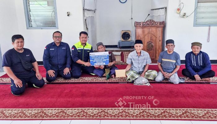 Masjid Al Fatah Terima Bantuan PT TIMAH