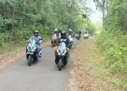 Mystery Exploride Ajak Komunitas Honda Jelajahi Alam Belitung