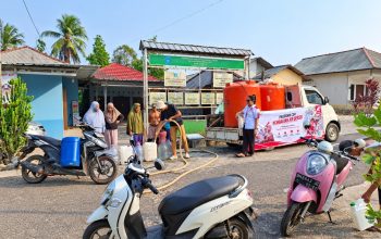 Honda Bantu Ratusan Ribu Liter Air Bersih