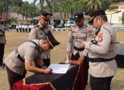 Kapolres Bangka Pimpin Sertijab Kasat Lantas dan Dua Kapolsek