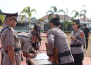 Kapolres Pimpin Sertijab Kasat Narkoba, Kasat Binmas dan Kapolsek Kelapa