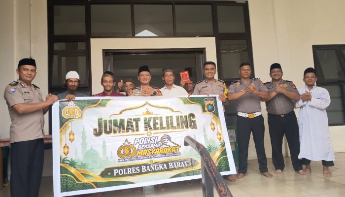 Ingatkan Bahaya Narkoba dan Karhutla Lewat Jumat Keliling