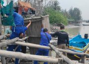 Polairud Tertibkan Tambang Ilegal di DAS Jalan Laut
