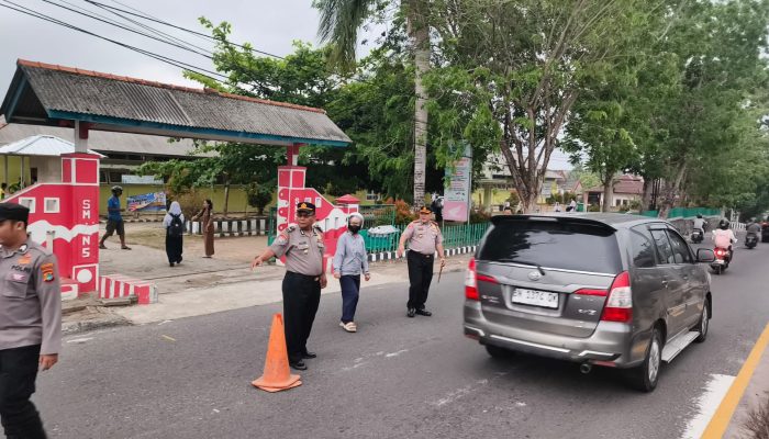 Kapolres Bangka Pimpin Strong Point